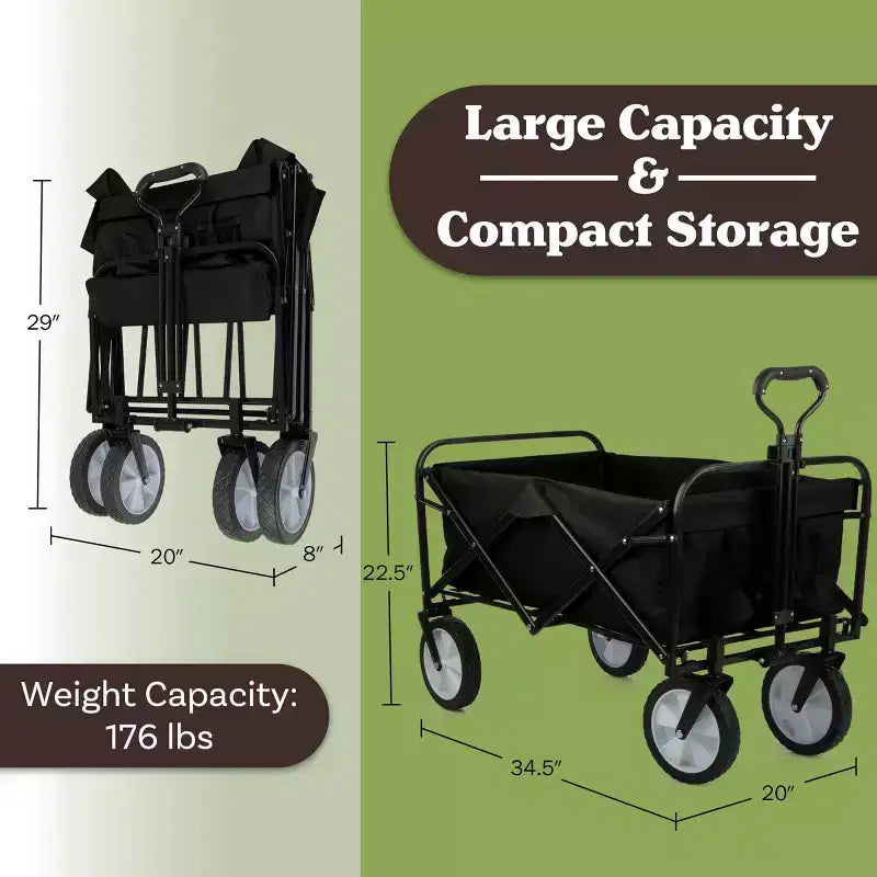 Carrello Pieghevole Pure Garden