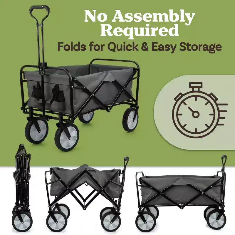 Carrello Pieghevole Pure Garden