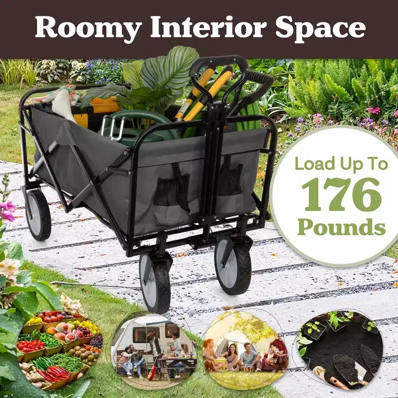Carrello Pieghevole Pure Garden