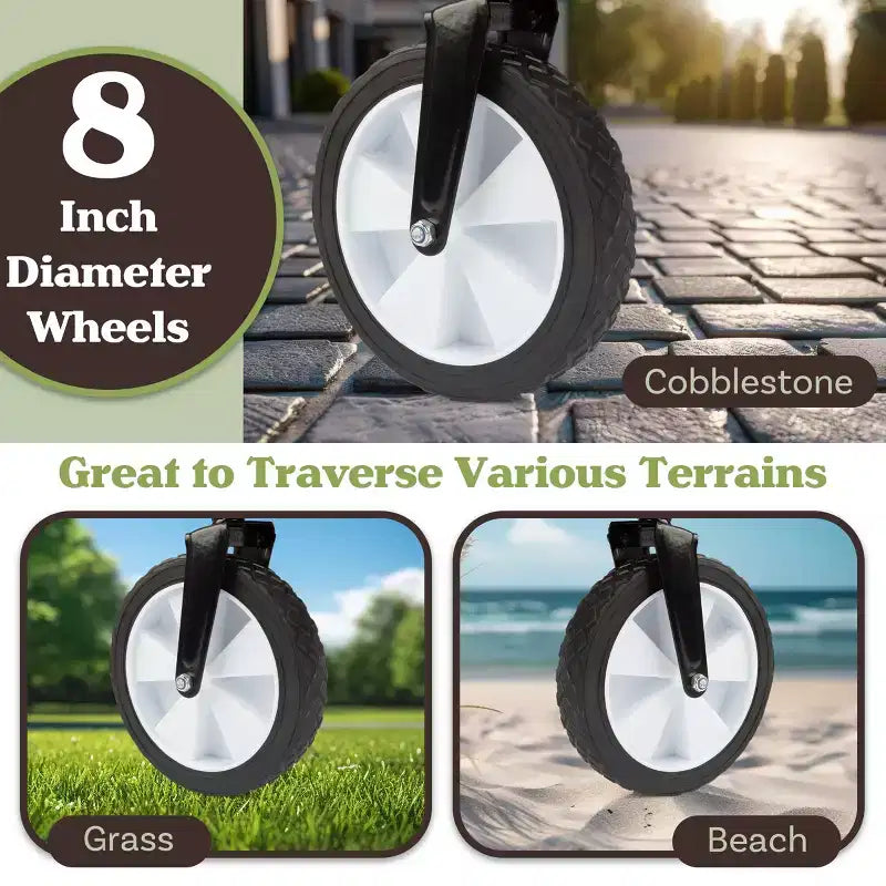 Carrello Pieghevole Pure Garden