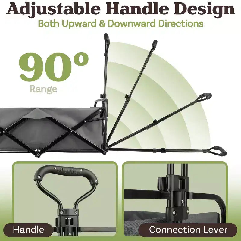 Carrello Pieghevole Pure Garden