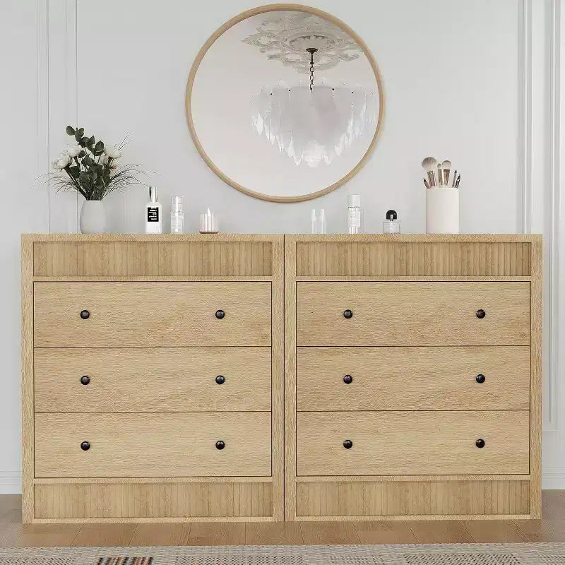 Comò a 3/5 cassetti per camera da letto, cassettiera scanalata larga 80 cm, comodino moderno in legno per corridoio, soggiorno
