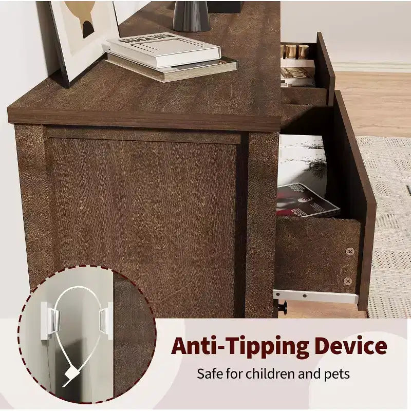 Comò a 3/5 cassetti per camera da letto, cassettiera scanalata larga 80 cm, comodino moderno in legno per corridoio, soggiorno