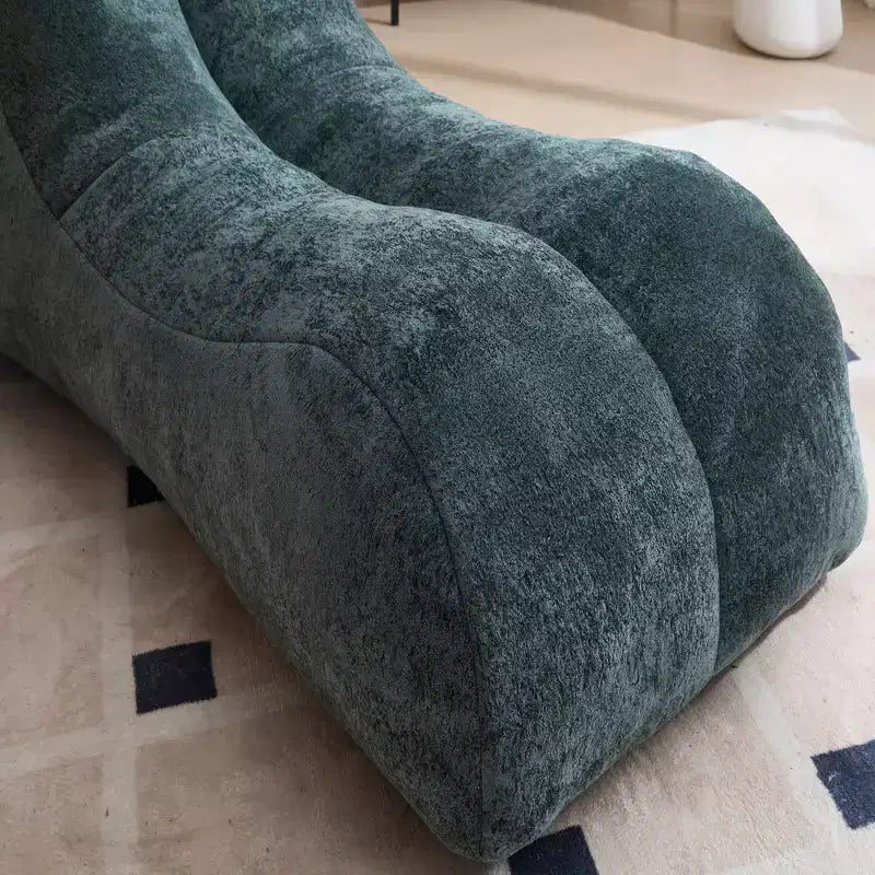 Sedia a sacco divano creativa per adulti riempita con spugna di alta qualità, piena ed elastica, che si adatta alle curve del corpo umano