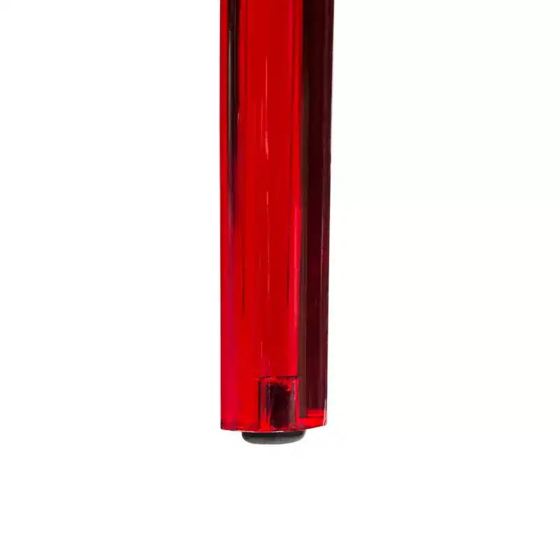 Sedia da pranzo in acrilico con design a cascata e seduta sagomata elegante, stile moderno per cucina, sala da pranzo, ufficio, salotto o bar